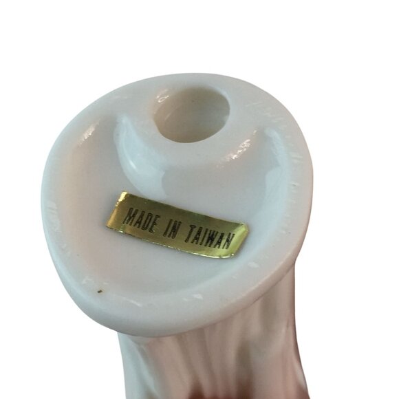 Vintage Ceramic Bisque 6 Piece Nativity Set Miniature 3”-4"  White Glazed Taiwan - Picture 7 of 16